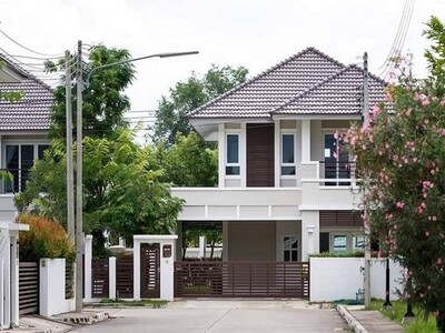 บ้านเดี่ยว 2 ชั้น สไตล์โมเดิร์น หลังหัวมุม หมู่บ้านธาราคีรี โซนสุ