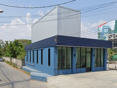 คลีนิค ร้านอาหาร MRTสัมมากร 1.5กม.ให้เช่าอาคารพาณิชย์ 260ตร.ม.