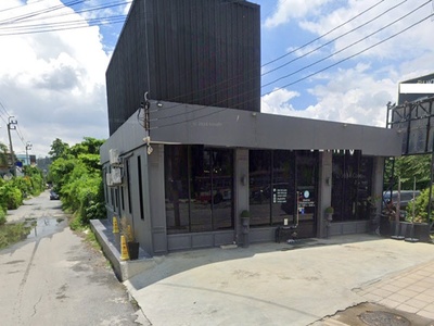 คลีนิค ร้านอาหาร ให้เช่าอาคาร 100ตร.ติดถนนใหญ่  MRTสัมมากร 1.5กม.