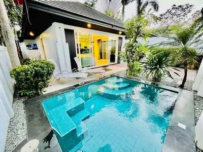 ให้เช่าบ้านพูลวิลล่า ใกล้หาดจอมเทียน พัทยา (สามารถทำเช่า รายวันได