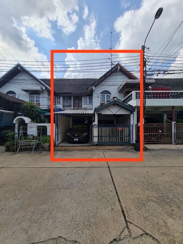 BS436 ขายทาวน์เฮ้าส์ 2ชั้น 24ตร.วา (16x6 เมตร) หมู่บ้านนครหลวง ซ.จรัญฯ29/1