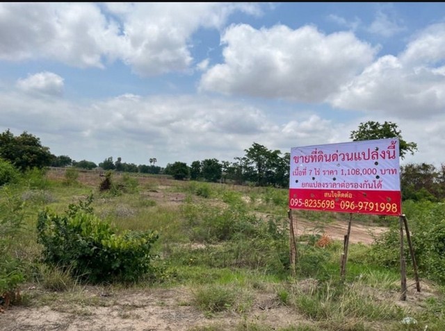ขายที่ดินในอำเภอโนนไทย นครราชสีมา  เนื้อที่ 7 ไร่ ติดถนนสาธารณะ น้ำไฟพร้อม เหมาะแก่การทำสวนหรือบ้านพักตากอากาศ เดินทางสะดวก