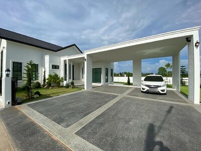 บ้านเดี่ยว สวย พื้นที่เยอะ วิวทุ่งนาพาโนรามา ป่าเหมือด สันทราย 