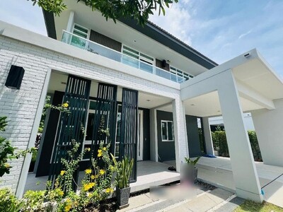บ้านเดี่ยวหลังใหญ่ 2 ชั้น แปลงหัวมุม โครงการ มัณฑนา สันทราย 