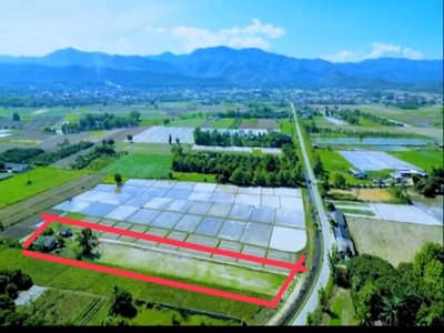 ขายที่ดินเปล่า พื้นที่สีเขียว แนวสนามบินเชียงใหม่แห่งใหม่