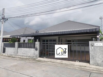 Vายและให้เช่าบ้านเดี่ยว ใกล้หาดน้ำริน วัดประชุมมิตร  บ้านฉาง 