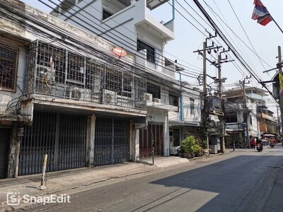 ให้เช่าอาคารพาณิชย์ 2ชั้น 2คูหา ถนนเจริญราษฎร์ พระราม3 ใกล้ถนนสาท