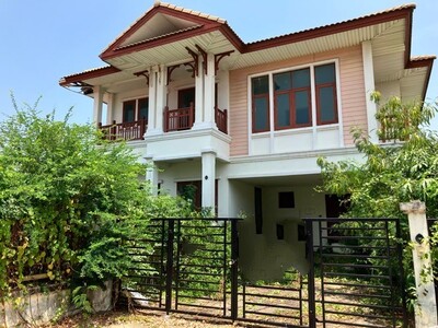 ขายบ้านเดี่ยวหมู่บ้าน ฟ้ากรีนพาร์ค รอยัล ธนบุรีรมย์ ทุ่งครุ กรุงเ