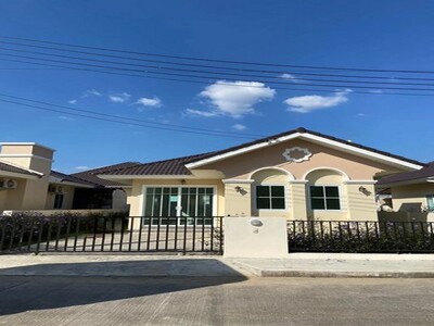 บ้านเดี่ยวชั้นเดียว สภาพใหม่ ในโครงการ ดีญ่าวาเลย์ หางดง พร้อมผู้
