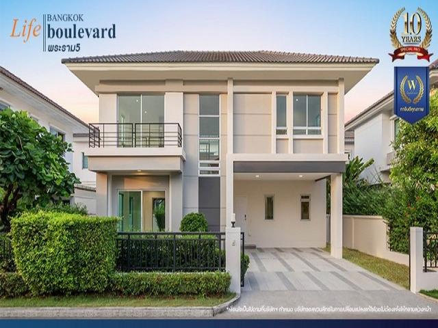 บ้านเดี่ยวมือสองแต่งใหม่  ขนาด 52 ตร.วา  พื้นที่ 172 ตรม.  ชนิด 3 ห้องนอน 3 ห้องน้ำ  จำนวน 2 ชั้น