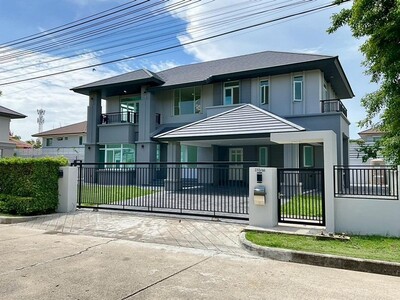 บ้านเดี่ยว หลังใหญ่ 180.6 ตรว. 5นอน ณุศาศิริ ซิตี้ พระราม 2 