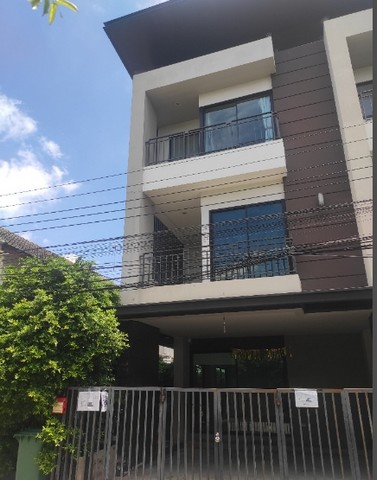 ขายทาวน์โฮมใหม่3ชั้น แจ้งวัฒนะ ปากเกร็ด24 สี่ไชยทอง26 แปลงมุม ติดปากซอย 