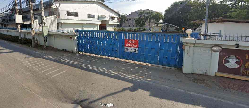 ขายที่ดินพร้อมโรงงาน ตรงข้ามหมู่บ้านเปี่ยมสุข2   ต. บางแม่นาง อ.บางใหญ่ จ.นนทบุรี