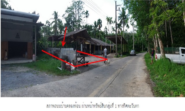 ขายที่ดินว่างเปล่าใกล้ โรงเรียนบ้านอายเลา อ.จุฬาภรณ์ จ.นครศรีธรรมราช PSC10346