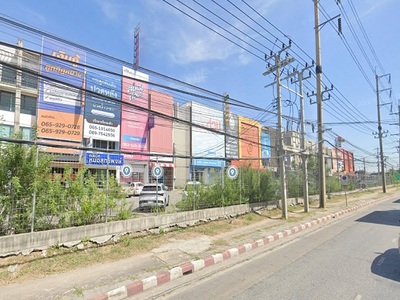 ที่ดินถมแล้ว 402ตร.ม.37.5 บาท ตลาดนัดวีมาร์เ สนามบินสุวรรณภูมิ 