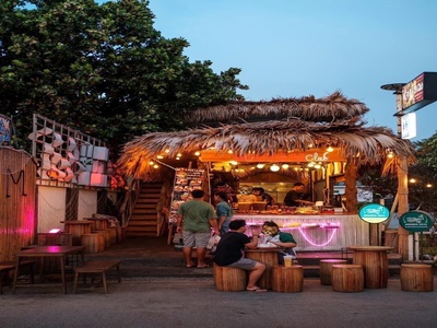 เซ้งร้านอาหาร ติดริมทะเล บางแสน หาดวอน ร้านติดถนนใหญ่