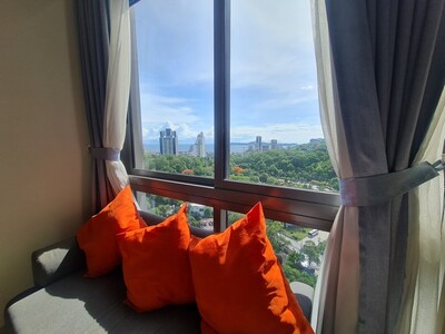  ขายด่วน Unixx Condo พระตำหนัก คอนโดชั้นสูง ชั้น 29 วิวทะเลสวยสุด