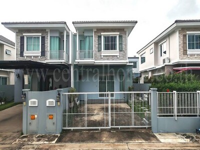 บ้านแฝด วิลลาจจิโอ เพชรเกษม - สาย 4 เฟอร์นิเจอร์ครบ พร้อมอยู่