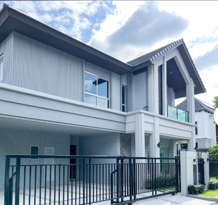 ให้เช่าบ้านเดี่ยว2ชั้น บางกอกบูเลอวาร์ด ซิกเนเจอร์ แจ้งวัฒนะ เนื้อที่ 84ตรว