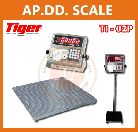  เครื่องชั่งตั้งพื้นขนาดใหญ่ พิมพ์ได้ 1-3ตัน ยี่ห้อ TIGER รุ่น TI-02P ราคาพิเศษ