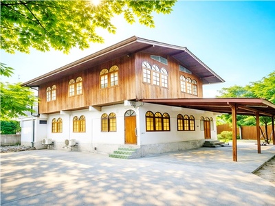 เพชรเกษม48-58 ให้เช่าบ้านไม้ไทย MRTภาษีเจริญ 700ม. จอดรถ 15–20คัน