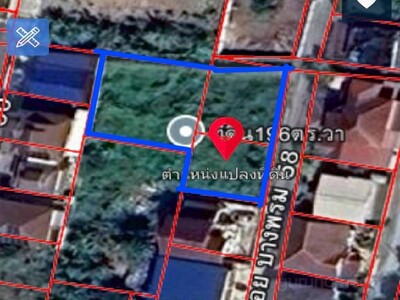 ghd000809 ขายที่ดินเปล่า ซอยบางพรม 58 ย่านราชพฤกษ์