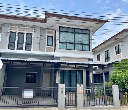  ขายบ้านเดี่ยว2 ชั้น ลัดดาวิลล์4 บางบัวทอง  บ้านกล้วย ไทรน้อย นนทบุรี เนื้อที่ 52 ตรว มี 3 ห้องนอน 3ห้องน้ำ