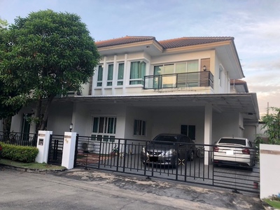 BS1027 ขายด่วน บ้านเดี่ยว 2 ชั้น โครงการบางกอก บูเลอวาร์ด ราชพฤกษ