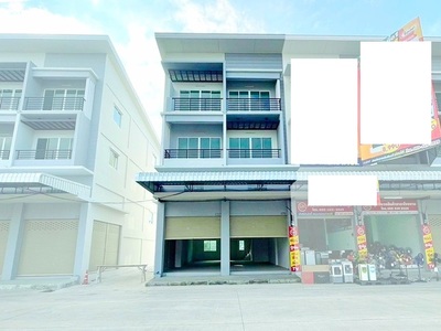 อาคารพาณิชย์ 2 คูหา 3.5 ชั้น 2 นอน 2 น้ำ  ใกล้ ตลาดชัชวาล คลอง7 