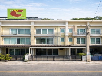 ทาวน์โฮม 3ชั้น  3นอน BIG C ประชาอุทิศ ตลาดทุ่งครุ 800 ม. 3น้ำ  21