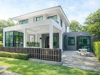 วงแหวน รพ.สินแพทย์ 900 ม.2ชั้น คฤหาสน์ 5นอน เลียบมอเตอร์เวย์ คลอง