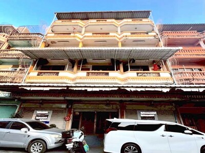 ขาย ตึกแถว 3 คูหาทะลุถึงกัน ย่านดินแดง-จตุรทิศ  ทำเลทองของการทำธุ