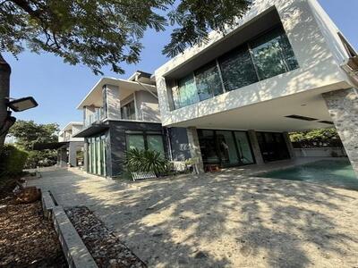 ให้เช่าบ้านเดี่ยว2ชั้น5นอนเพอร์เฟคมาสเตอร์พีซพระราม9มอเตอร์เวย์ 