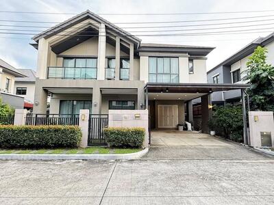 ให้เช่าบ้านเดี่ยว2ชั้น4นอนBangkok Boulevard Rama 9 กรุงเทพกรีฑา 