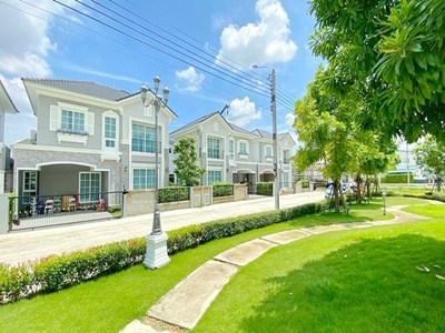 วิวสวน 4นอน บ้านใหม่  ใกล้ BTS สำโรง 900ม. 