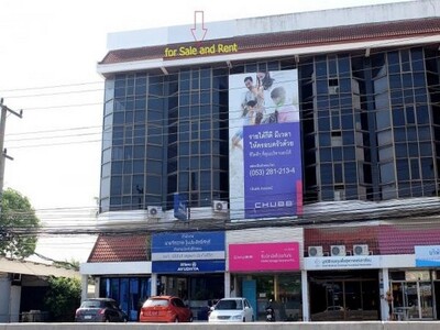 ขายอาคารพาณิชย์ ขนาด 34 ตารางวา ใกล้ สนามบินเชียงใหม่.