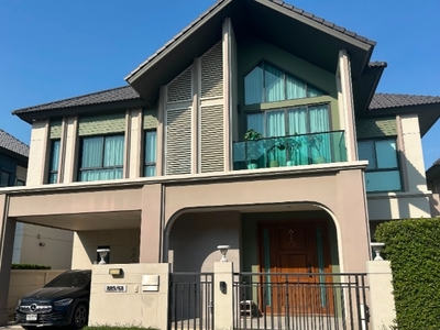  บ้านเดี่ยว 2 ชั้น บางกอกบูเลอวาร์ด เวสต์เกต ติดถนนกาญจนาภิเษก 