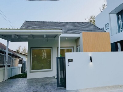 บ้านชั้นเดียว สไตล์มินิมอล-พรีเมียม ทำเลดี ดอนแก้ว-แม่ริม เชียงให