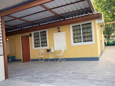 บ้านเดี่ยวหลังมุม 2นอน 100 ตร. กรุงเทพกรีฑา 1-9 สนามกอล์ฟยูนิโก้ 