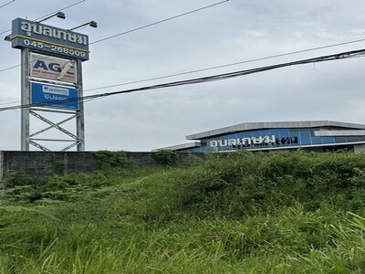 ขายที่ดินทำเลทอง โดยเจ้าของ 5 ไร่ ติดถนน 4เลน วารินชำราบ อุบลราชธ