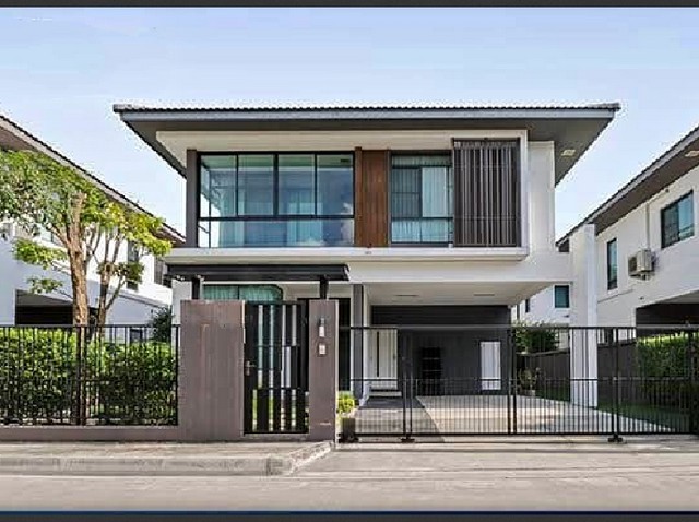  ให้เช่าบ้านเดี่ยว สไตล์โมเดิร์น โครงการ มัณฑนา แจ้งวัฒนะ-ราชพฤกษ์ ใกล้ห้าง รถไฟฟ้า รร.นานาชาติ 