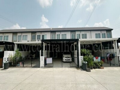 ขายด่วน ทาวน์โฮม บ้านพฤกษา รังสิตคลอง 7 สภาพใหม่ ต่อเติมแล้ว