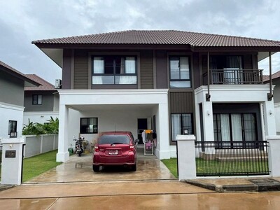 บ้านเดี่ยว 2 ชั้น ทำเลดี เฟอร์ครบ โครงการ กาญจน์กนกวิลล์15 สารภี 