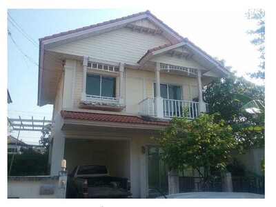 ขายบ้านเดี่ยวมือสองเมืองปทุมธานี  โครงการ มณีรินทร์พาร์ค