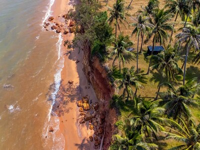 เช่าหรือซื้อยังไงก็คุ้ม  ที่ดินสวยใกล้หาดฝั่งแดง 2.8 ลบ.