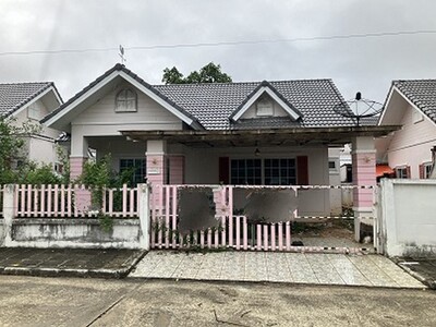 ขายบ้านเดี่ยวหมู่บ้านวีน่า ทาวน์ ถ.ลุ่มสุพรรณ-ห้วยปราบ ปลวกแดง ระ