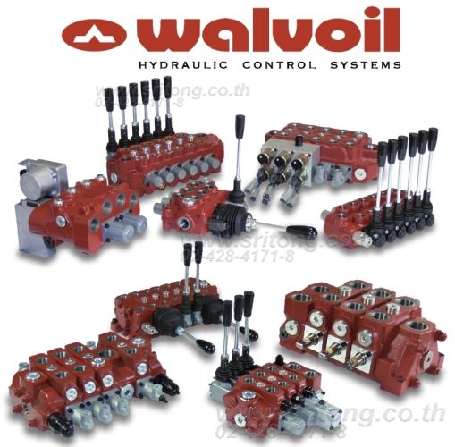 วาล์วมือโยกไฮโดรลิก Walvoil Hydraulic จากอิตาลี่