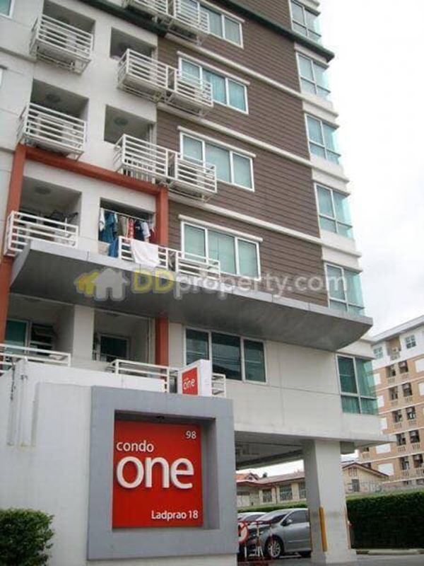 ขายด่วน (เจ้าของขายเอง) Condo one ลาดพร้าว 18 MRT ลาดพร้าว 1 ห้องนอน 1 ห้องน้ำ