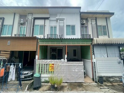 ขายทาวน์เฮ้าส์ 2 ชั้น กัสโต้ พระราม 2 Gusto Rama 2  ถูกสุดในหมู่บ