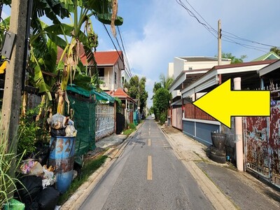 ขายที่ดินต่ำกว่าราคาประเมิน ซอยเพิ่มสิน คลองถนน บางเขน 